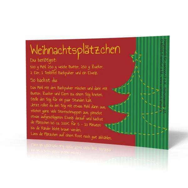 Rezept Weihnachtsplätzchen 3D